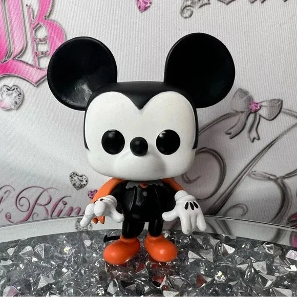 POP FUNKO Disney Halloween Spooky Mickey Mouse Pop! Vinyl Figure π pumpkin - Picture 1 of 10